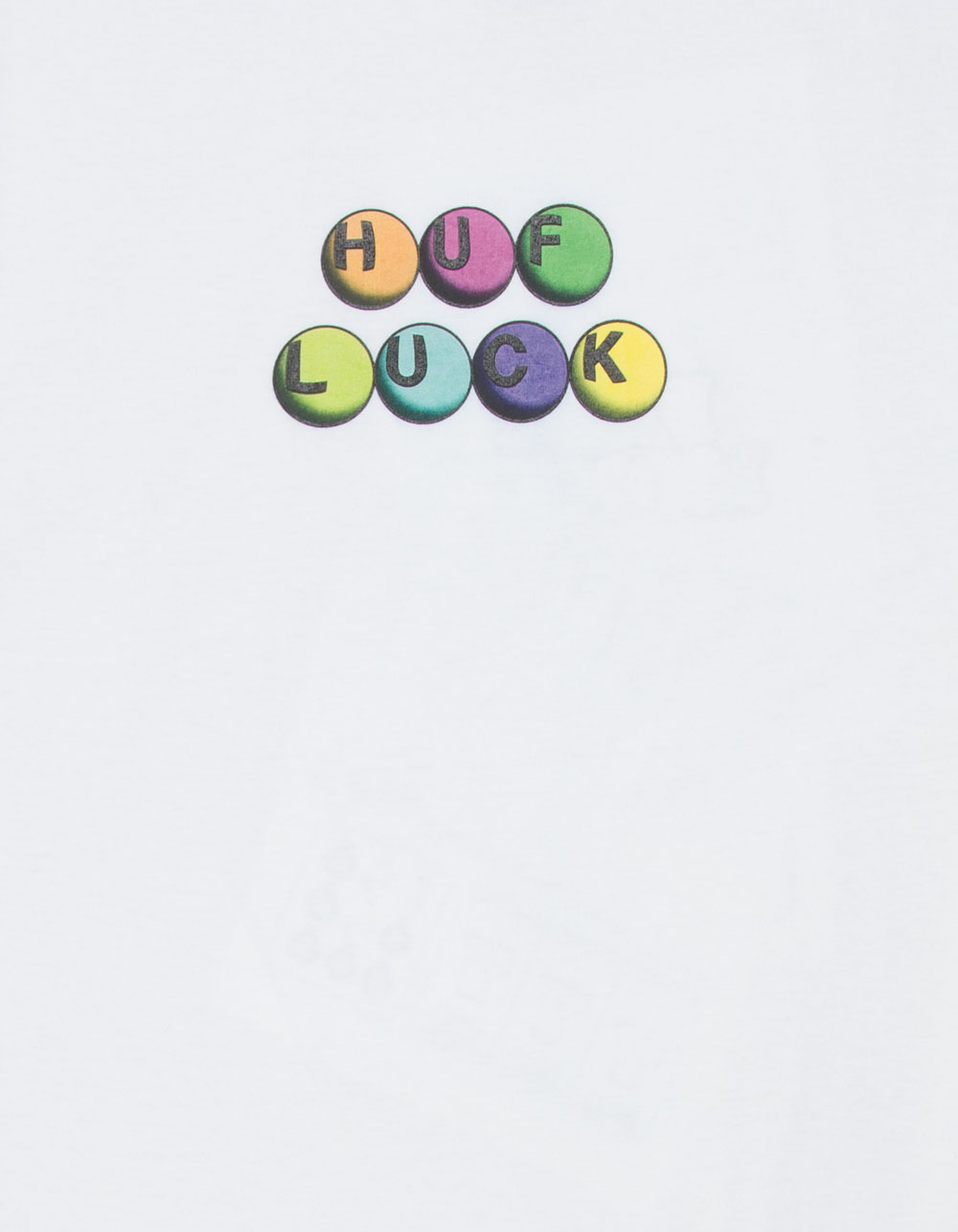 HUF Lucky Mens Tee - WHITE