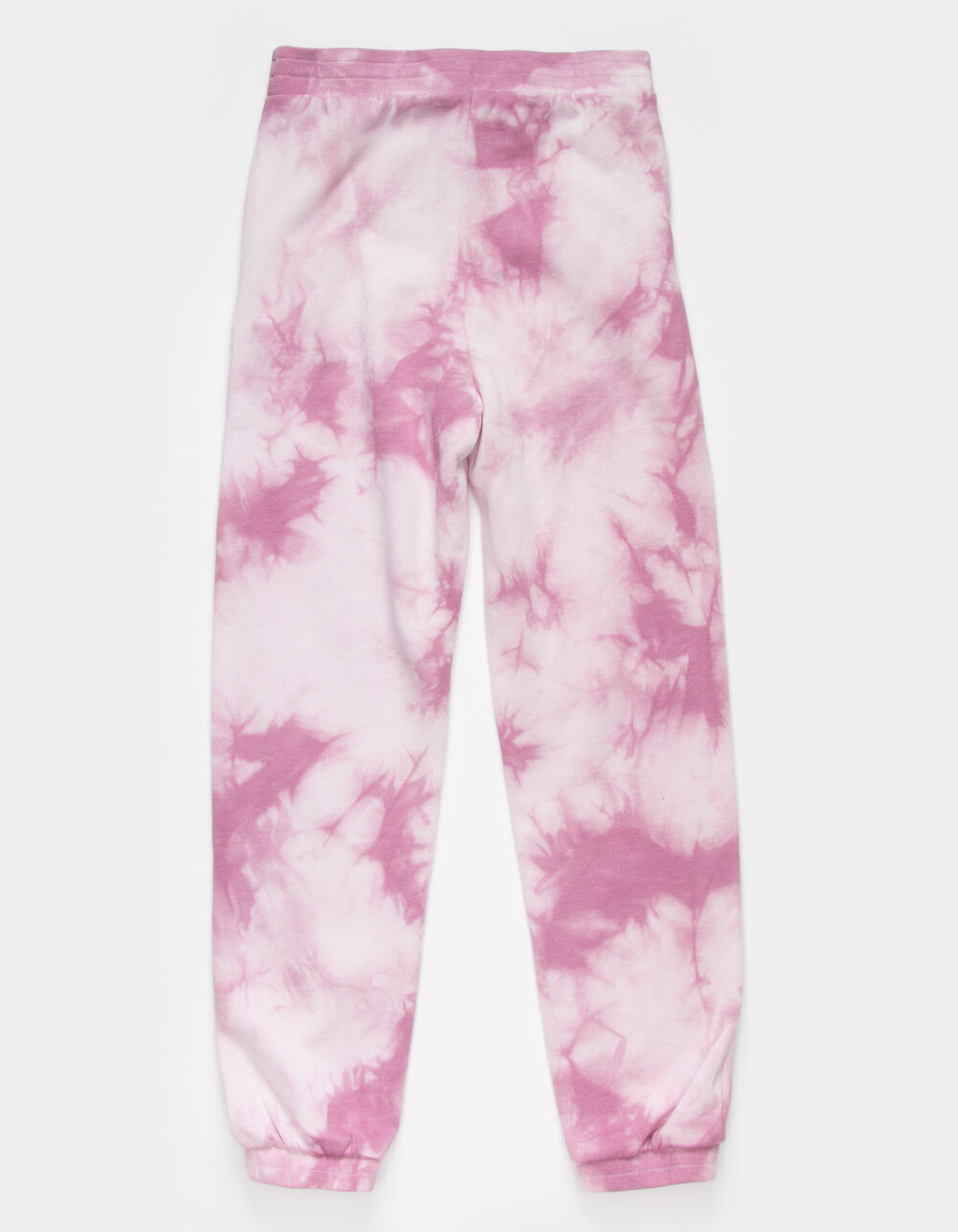 RSQ Tie Dye Girls Pink Fleece Jogger Pants - PNKCO | Tillys