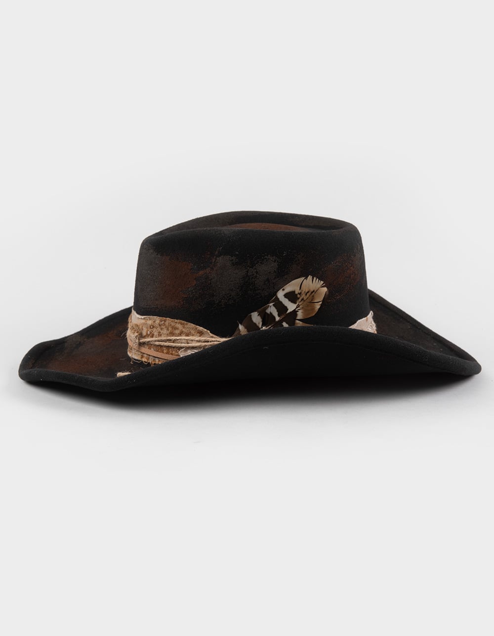 Rugged Womens Cowboy Hat - DARK VINTAGE