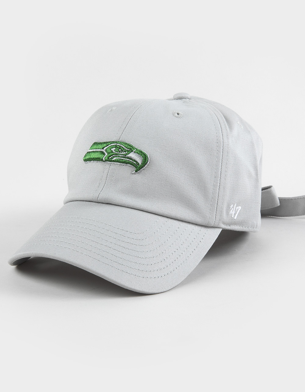 47 BRAND Seattle Seahawks '47 Clean Up Womens Bow Back Hat - GRAY COMBO