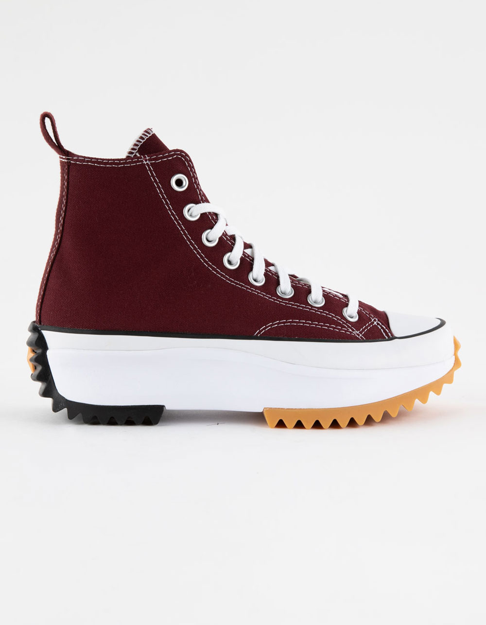 CONVERSE Run Star Hike Platform Womens High Top Shoes - CHERRY