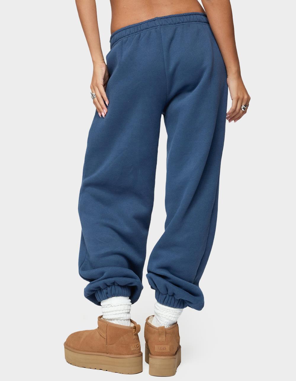 EDIKTED Lounge Edit Sweatpants - NAVY