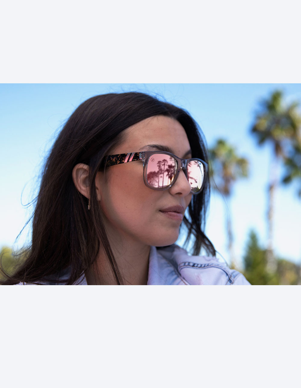 BLENDERS EYEWEAR M Class X2 Frosted Zen Polarized Sunglasses GRAY