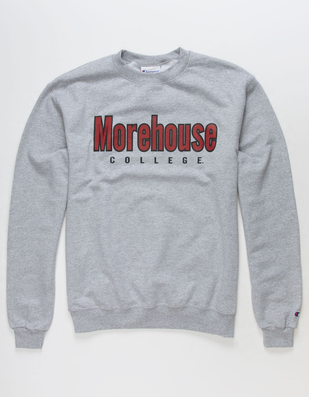 CHAMPION Morehouse College Mens Crewneck Sweatshirt - SILVER | Tillys