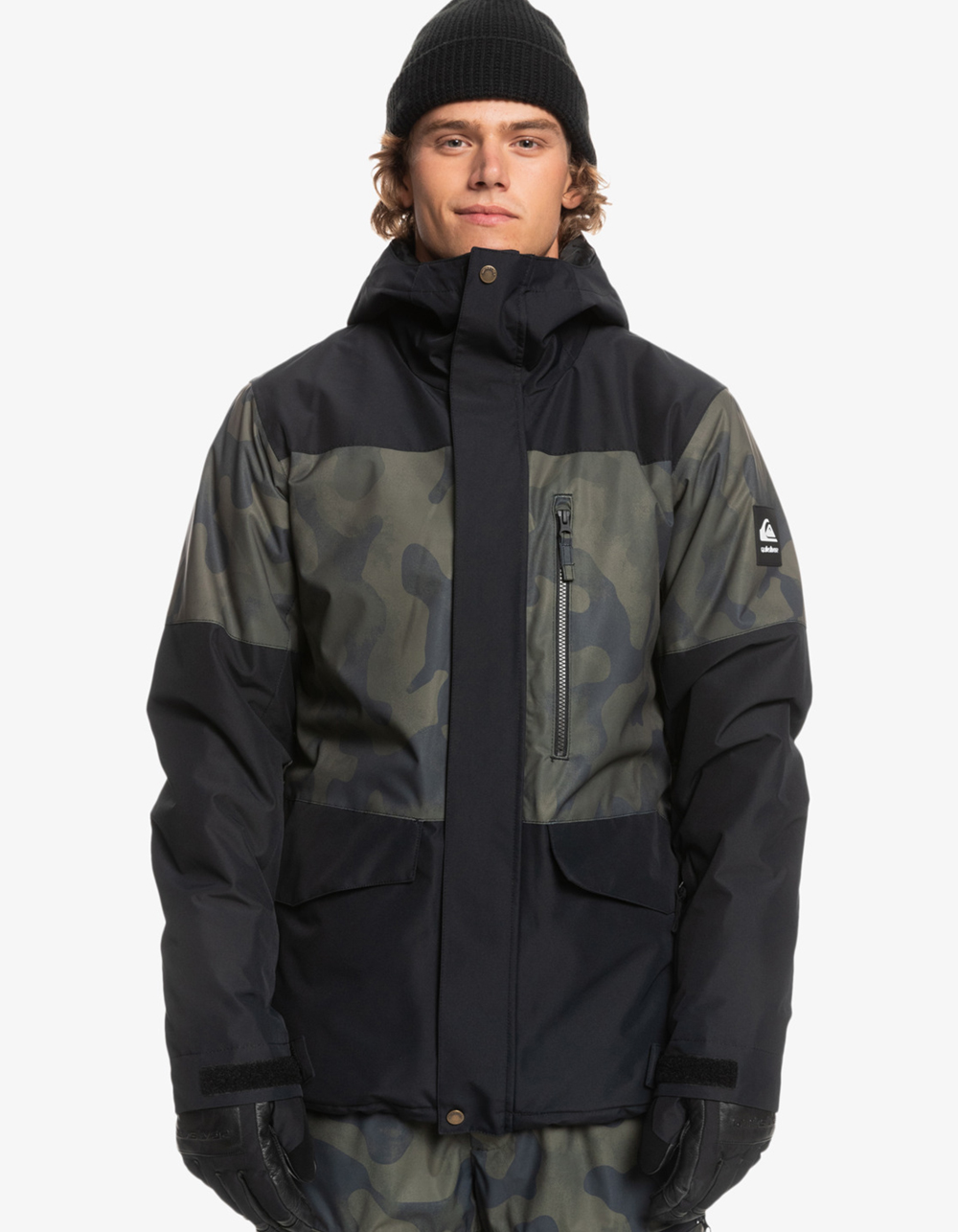 QUIKSILVER Mission Mens Insulated Snow Jacket - BLACK | Tillys