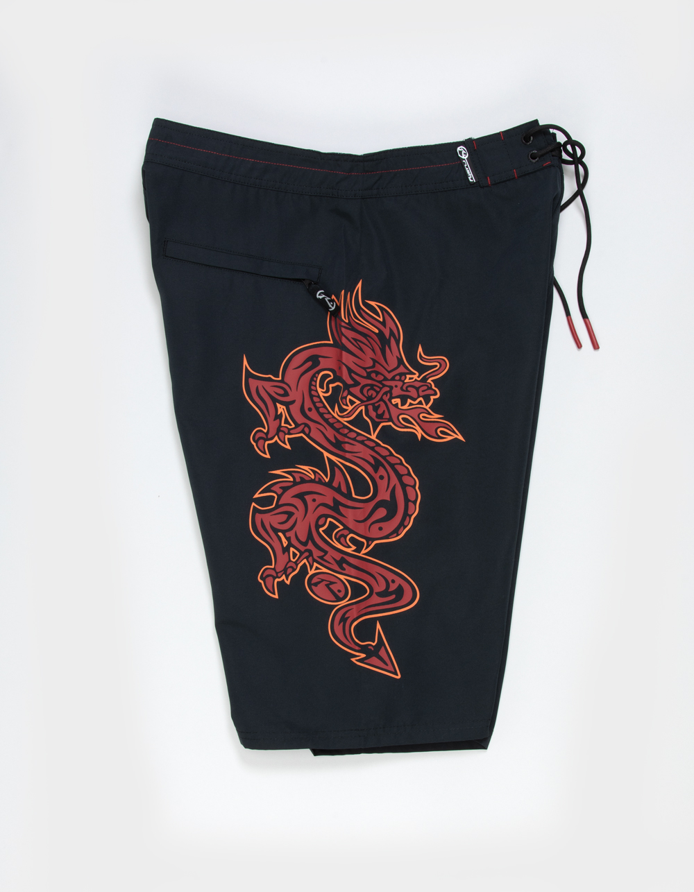 RUSTY Supahot Fire Mens 24" Boardshorts - BLACK