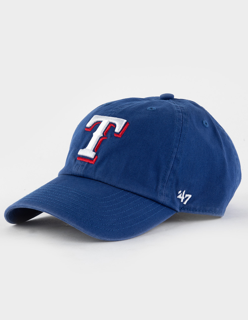 47 BRAND Texas Rangers '47 Clean Up Strapback Hat