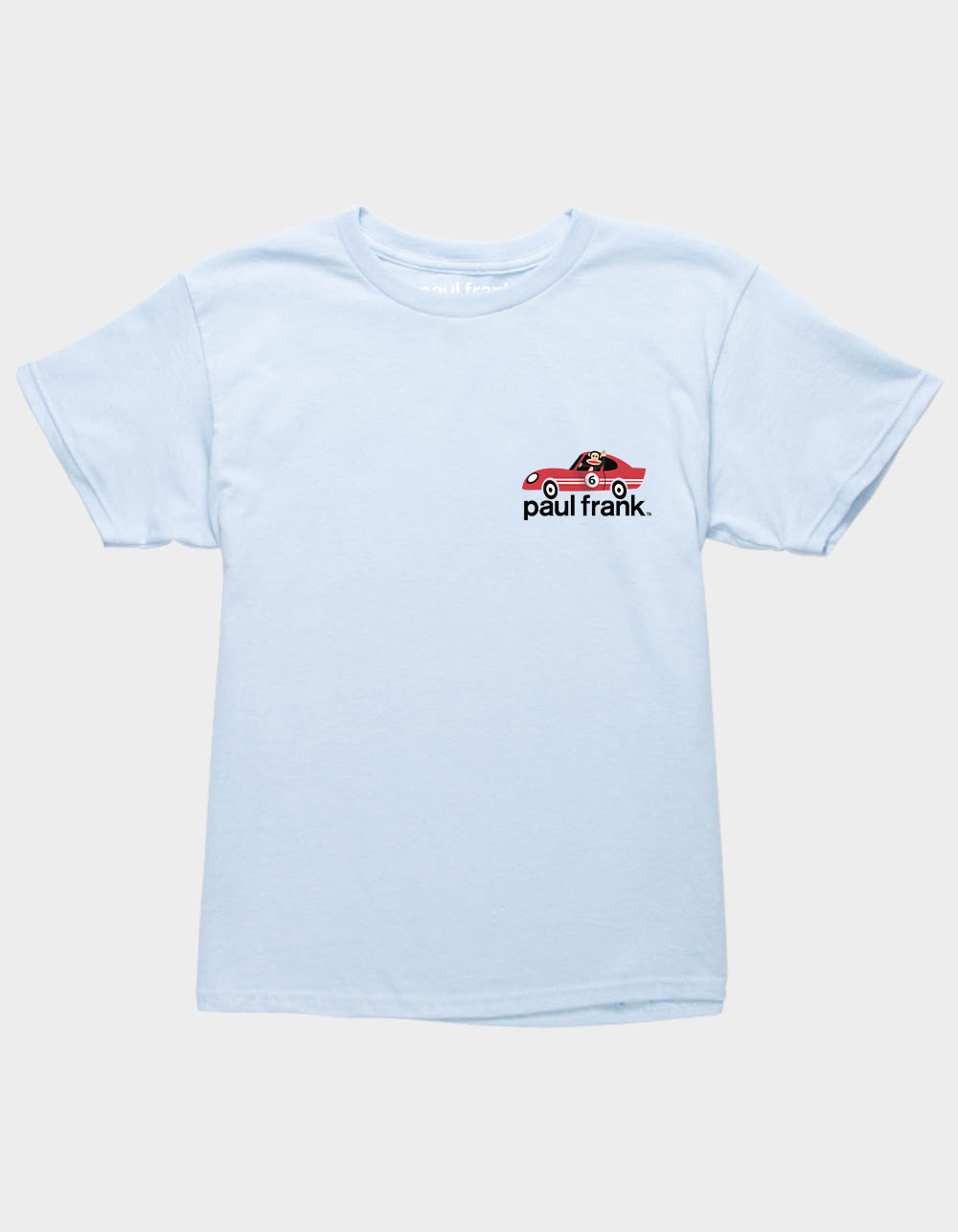 PAUL FRANK Julius Race Car Boys Tee - LIGHT BLUE