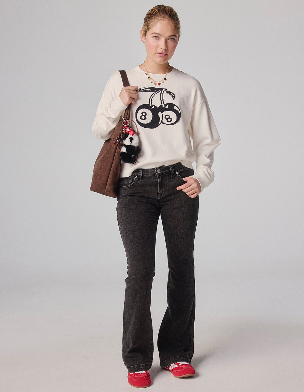 RSQ Womens Low Rise Bootcut Jeans - WASHED BLACK