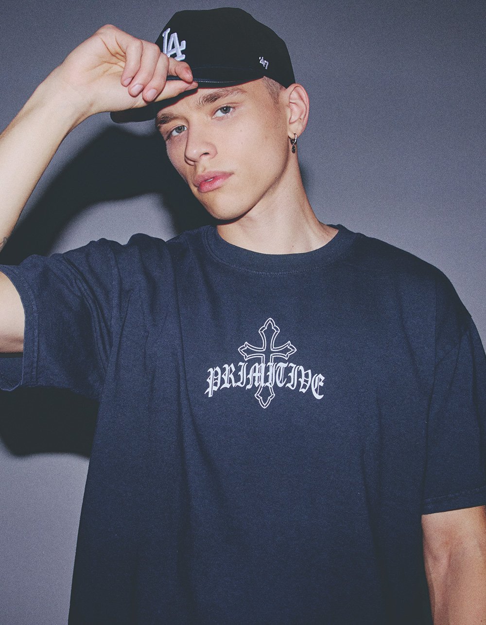 PRIMITIVE Forever Mens Boxy Tee - WASHED BLACK