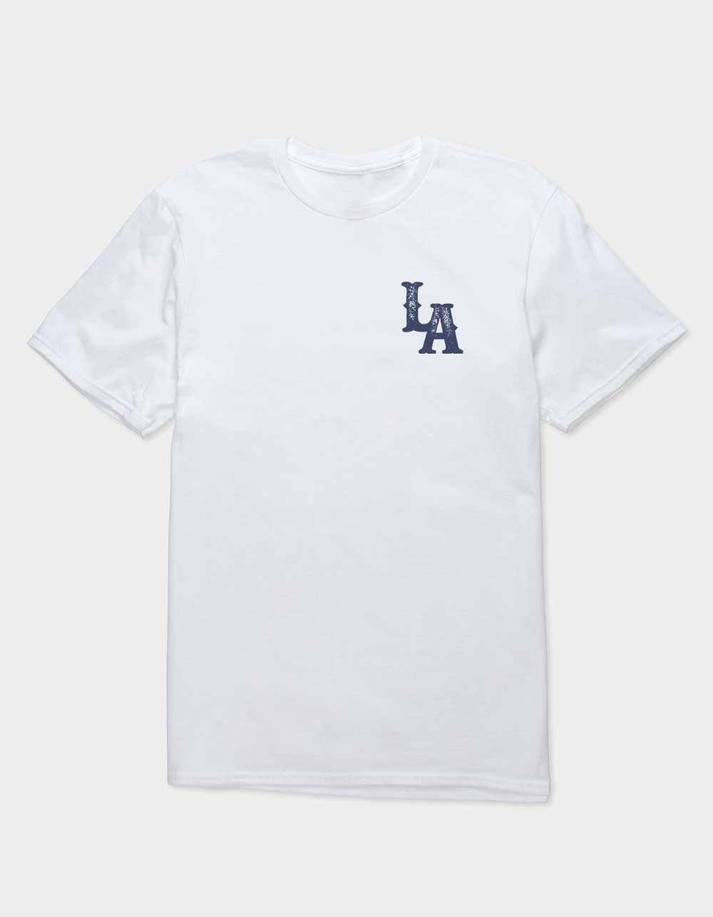 LOS ANGELES Baseball Unisex Tee - WHITE