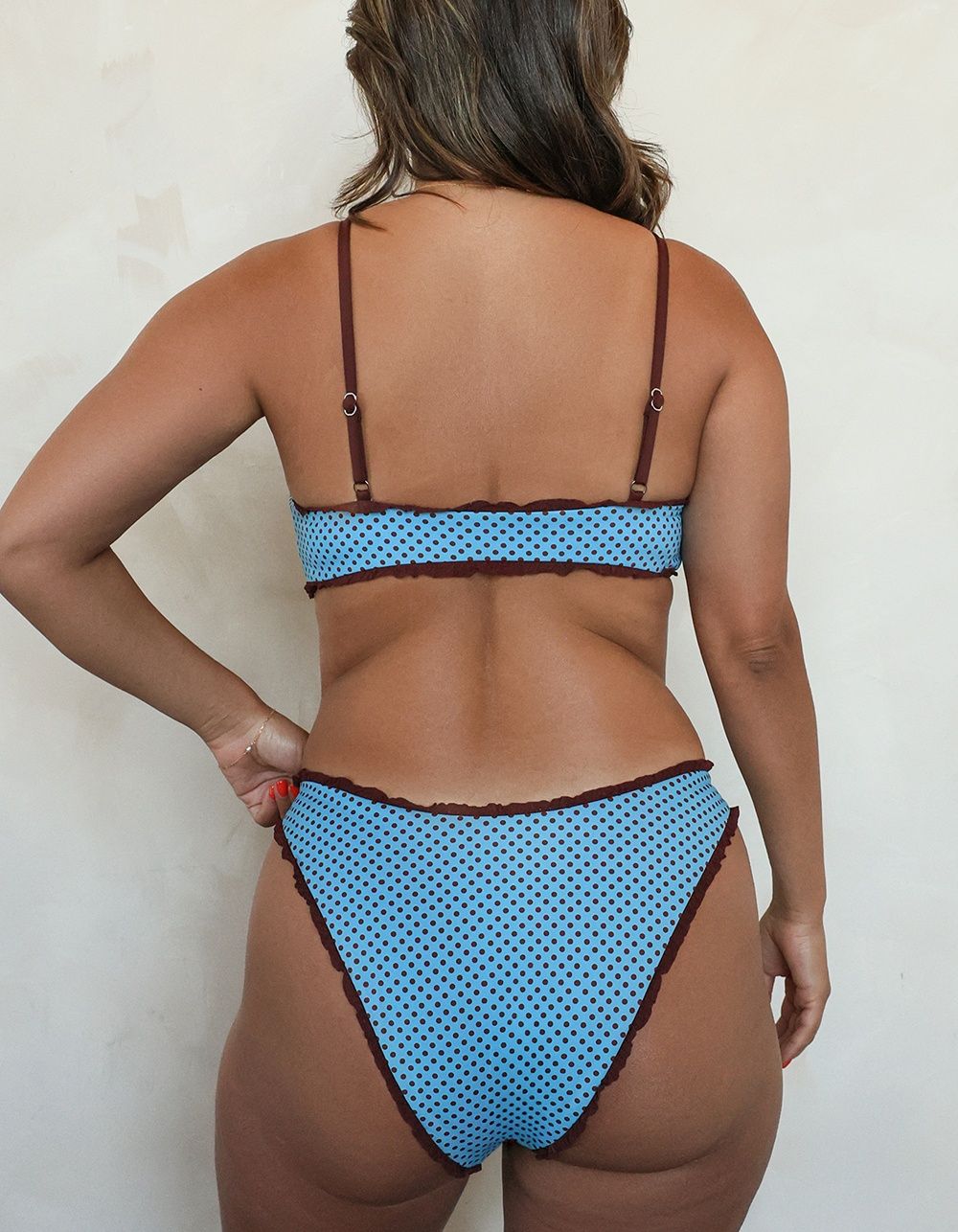 DIPPIN' DAISY'S Sunrise Cheeky Bikini Bottoms - LIGHT BLUE