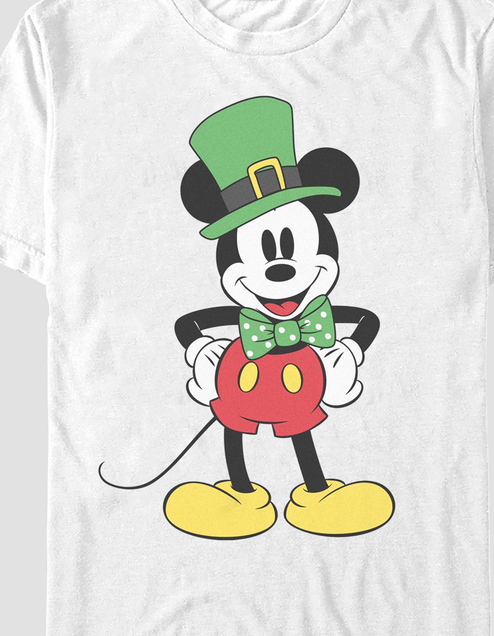 DISNEY Dublin Mickey Mouse Unisex Tee - WHITE