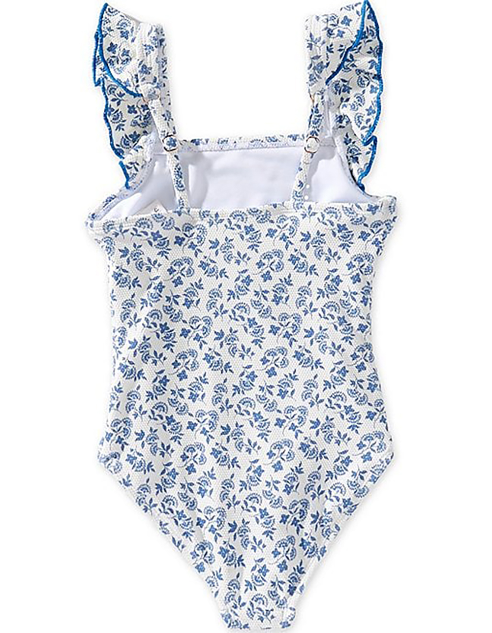 RAISINS Day Dreamer Girls Texture One Piece Swimsuit - BLUE