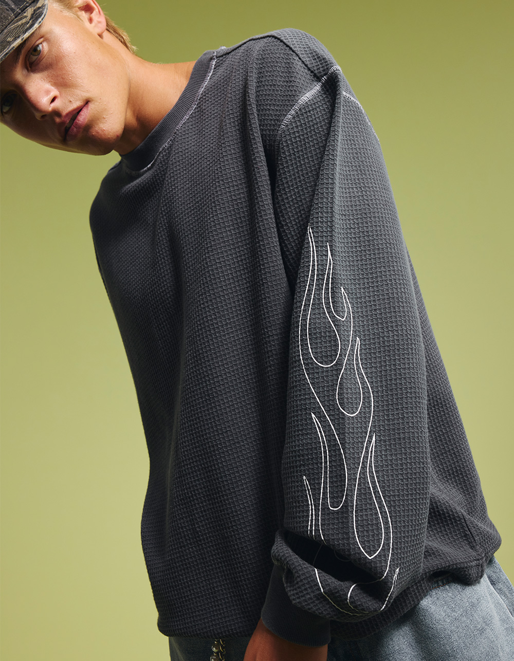 RSQ Mens Printed Thermal - GRAY