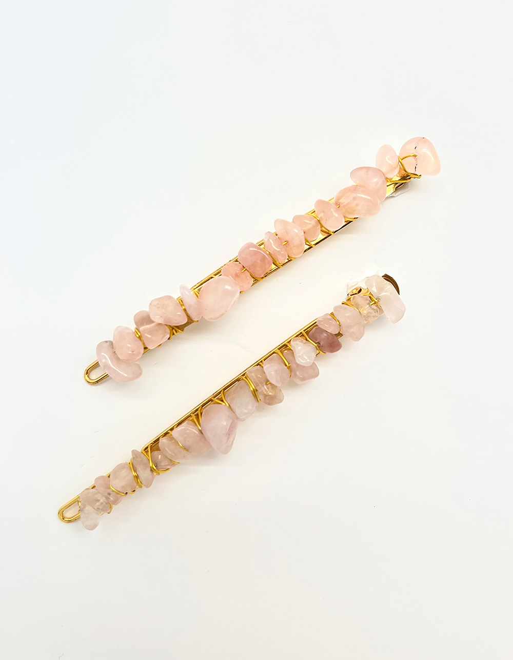 SALTY CALI Rose Quartz Hair Pins ROSE QUARTZ Tillys