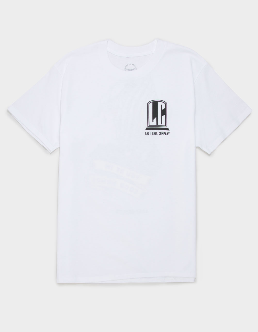 LAST CALL CO. Good Hands Mens Tee - WHITE