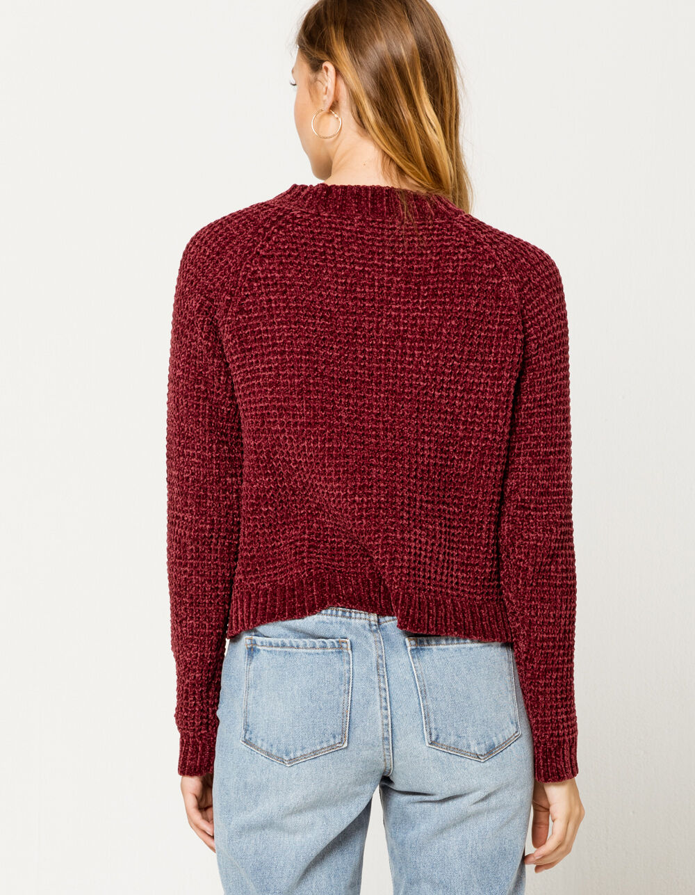 COCO & JAIMESON Chenille Womens Sweater image number 2