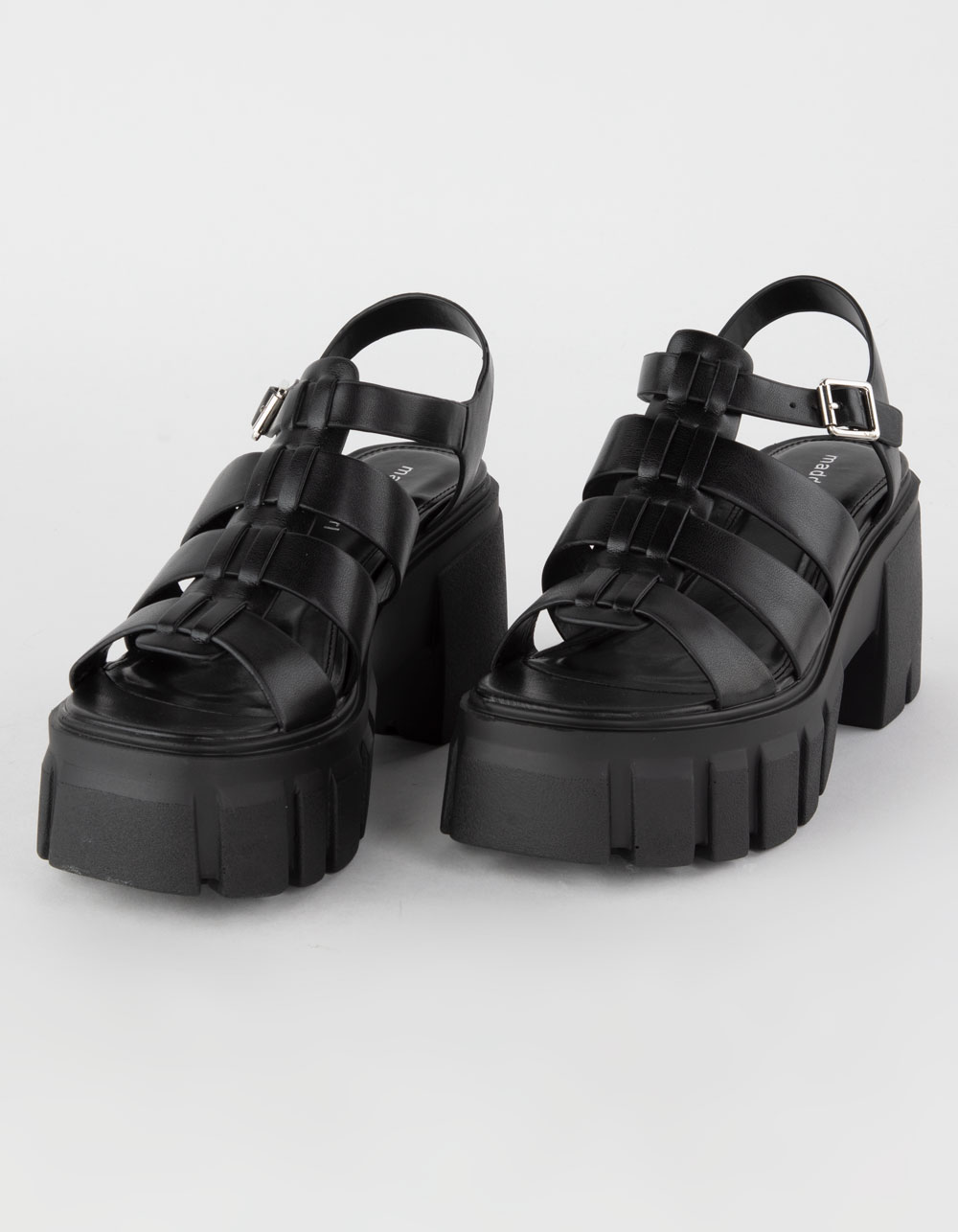MADDEN GIRL Genesis Cage Platform Womens Sandals - BLACK | Tillys