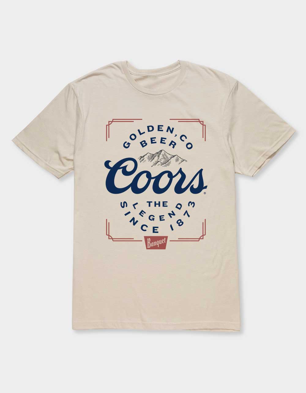 COORS 73 Legend Unisex Tee - SAND
