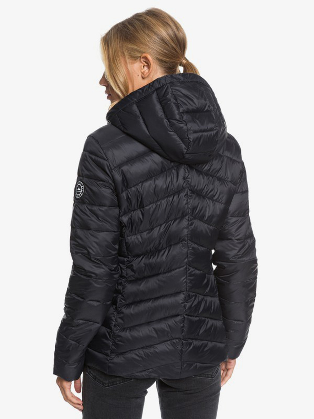 ROXY Coast Road Womens Hooded Jacket BLACK Tillys