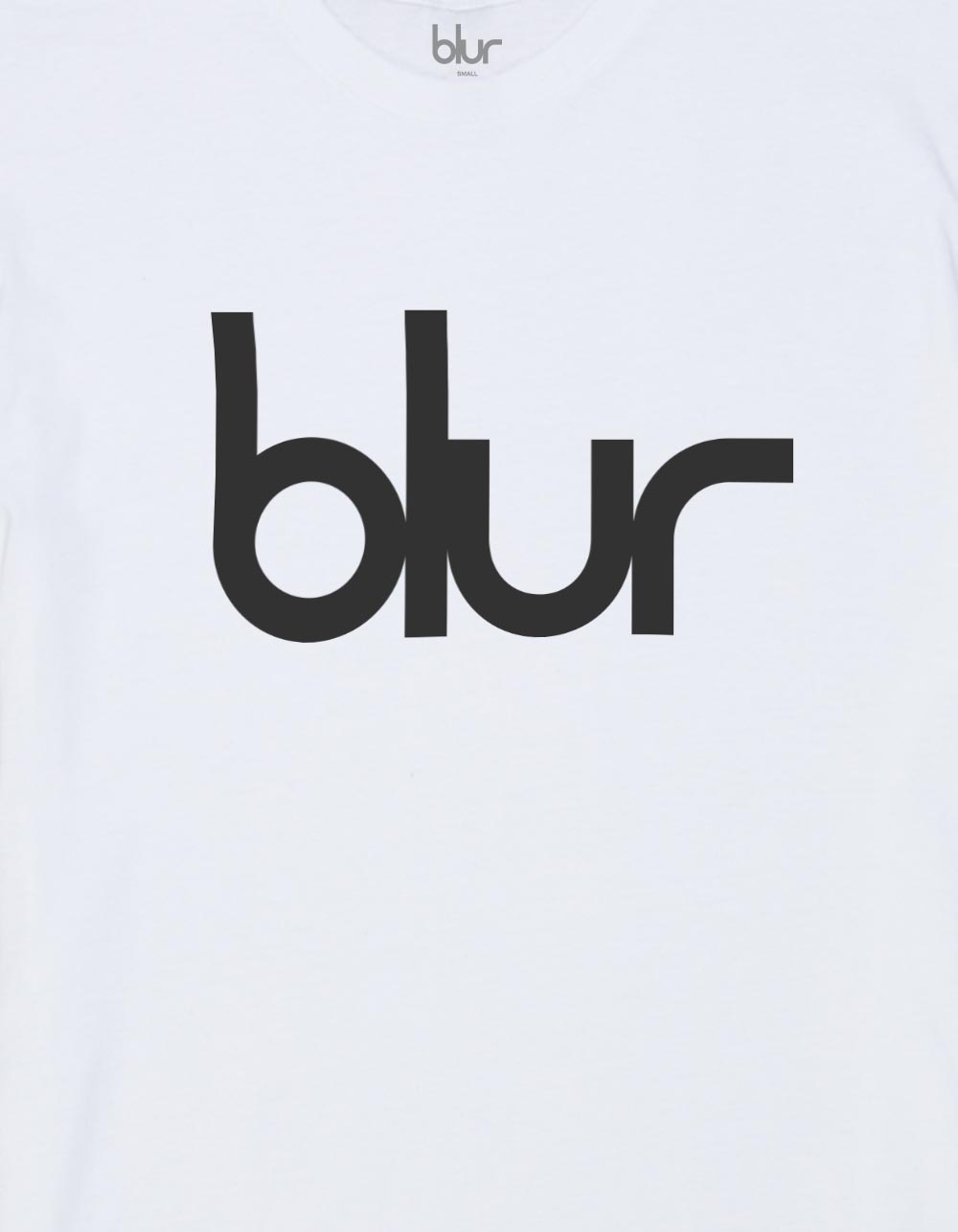 BLUR Logo Unisex Tee - WHITE