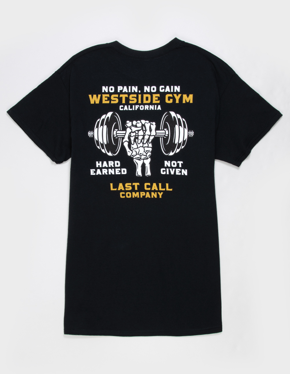 LAST CALL CO. Westside Gym Mens Tee - BLACK