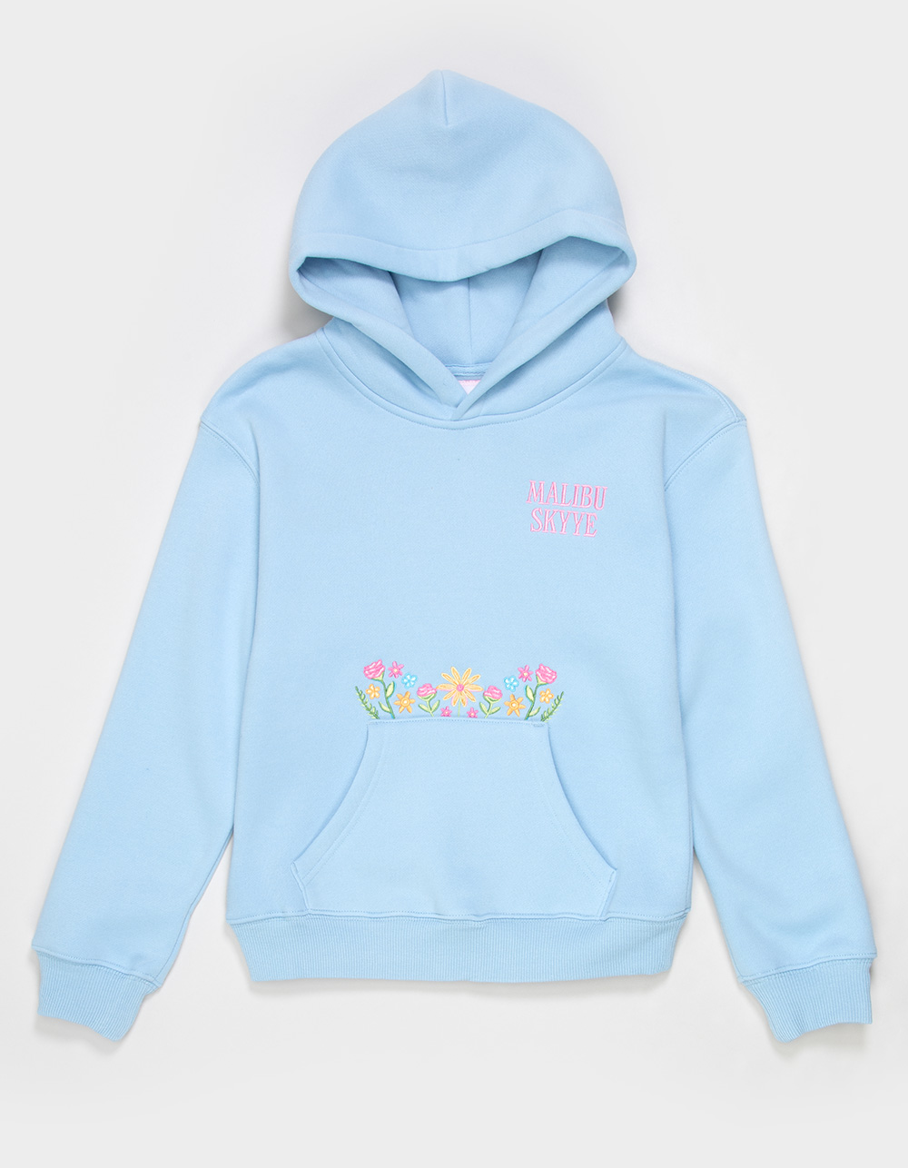MALIBU SKYYE Spring Bloom Girls Hoodie - BLUE