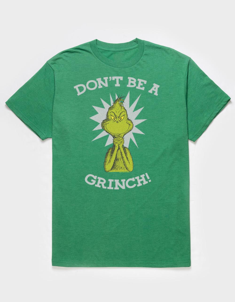 DR. SEUSS Don't Be A Grinch Unisex Tee - HTHR KELLY