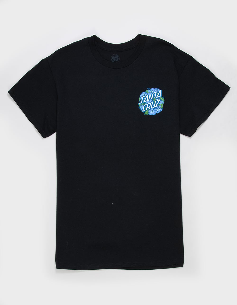 SANTA CRUZ Hibiscus Dot Mens Tee - BLACK