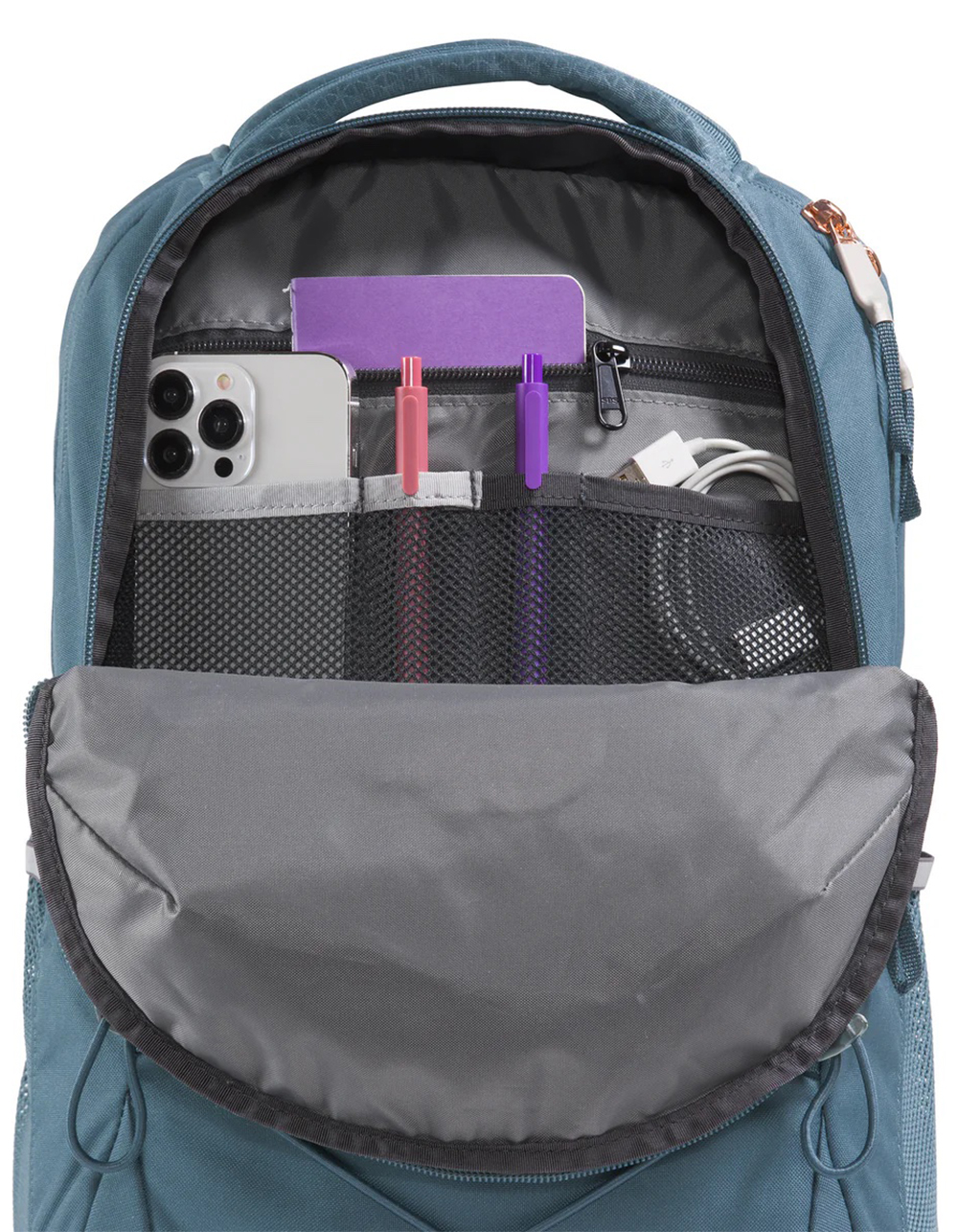 THE NORTH FACE Jester Luxe Womens Backpack - GRANITE