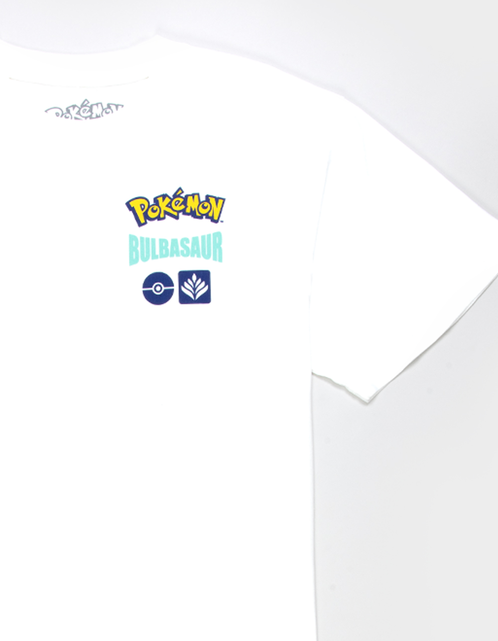 POKEMON Bulbasaur Mens Boxy Tee - WHITE