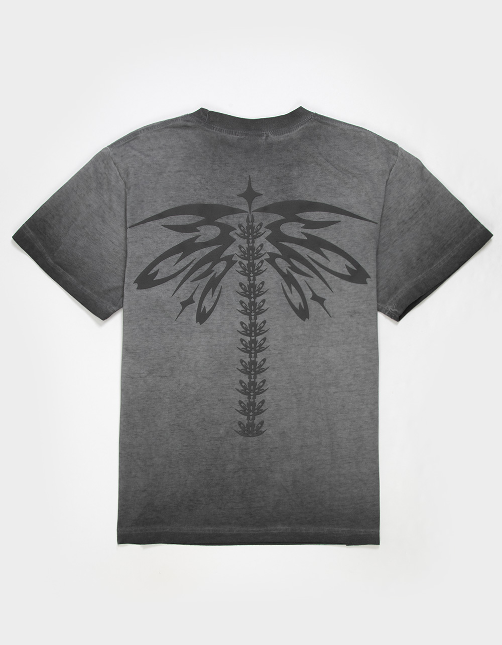 ALPHA COLLECTIVE Sigil Spine Mens Tee - GRAY
