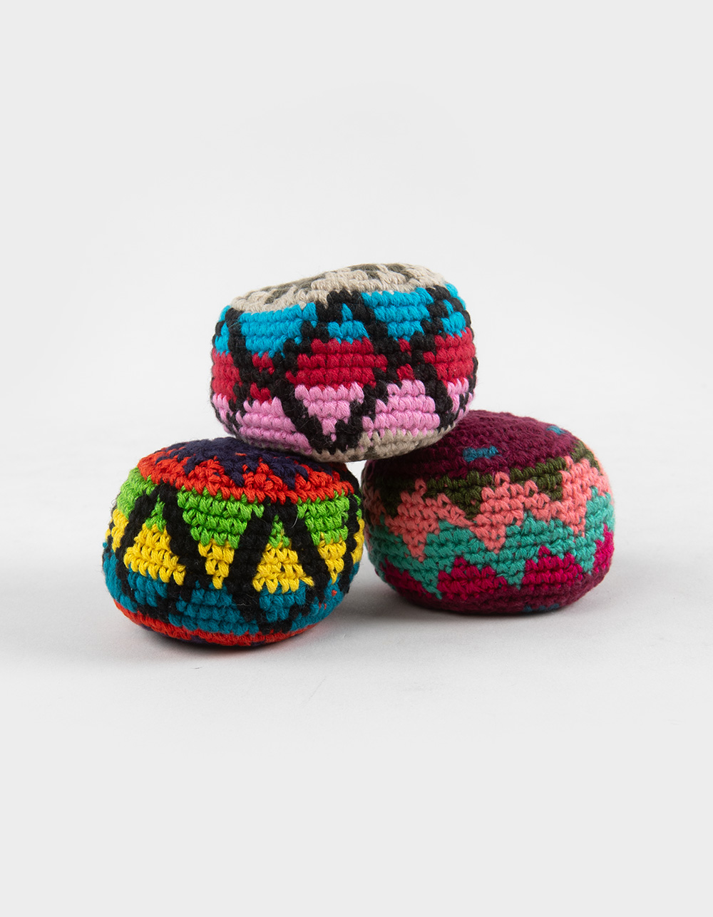 Footbag - Sack Style Guate Crochet Footbag - ASSORTED