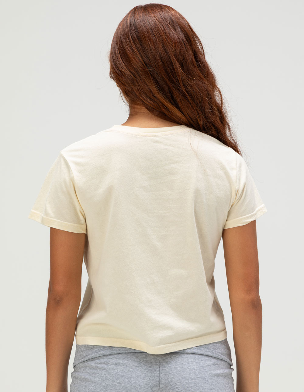 RSQ Womens Malibu Tennis Tee - NATURAL