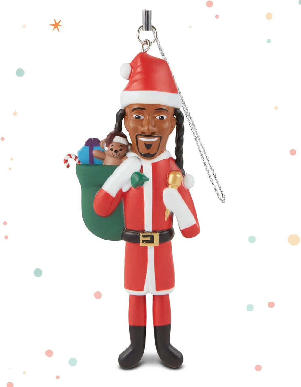 SNOOP DOGG Snoop On The Stoop Ornament - RED COMBO