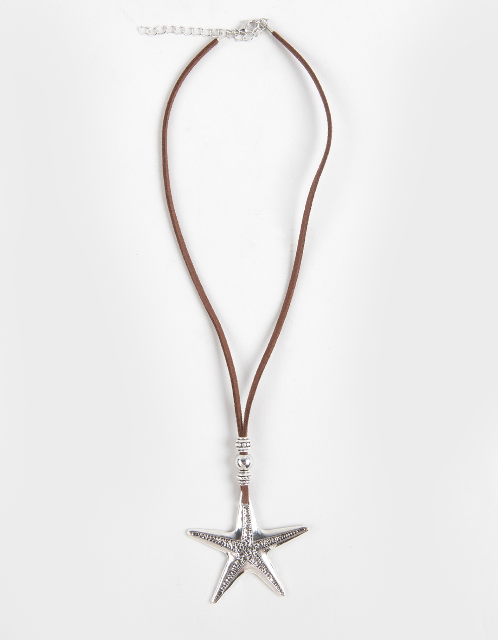 FULL TILT Starfish Cord Necklace - BROWN