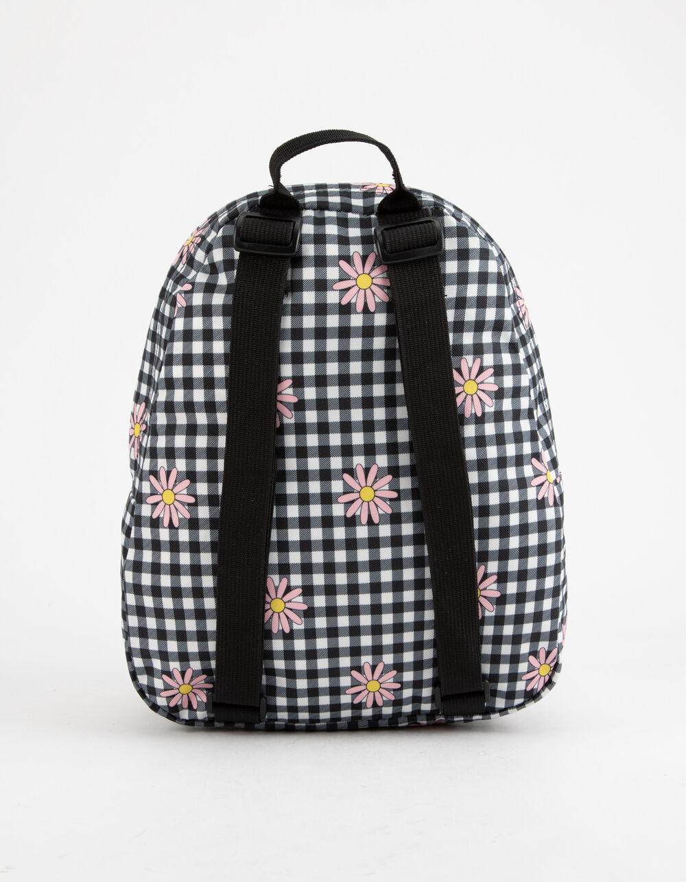 JANSPORT Half Pint Gingham Daisy Mini Backpack BLACK COMBO Tillys