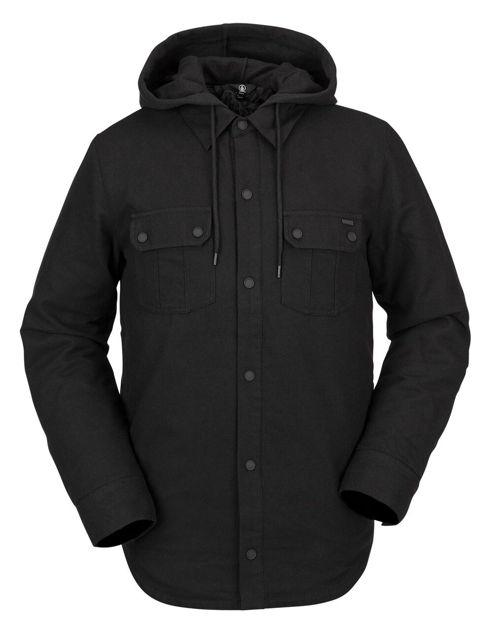 Mens Field Insulated Flannel Jacket BLACK Tillys