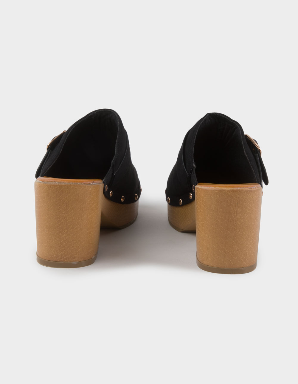 BAMBOO Lumber Stud Womens Clogs