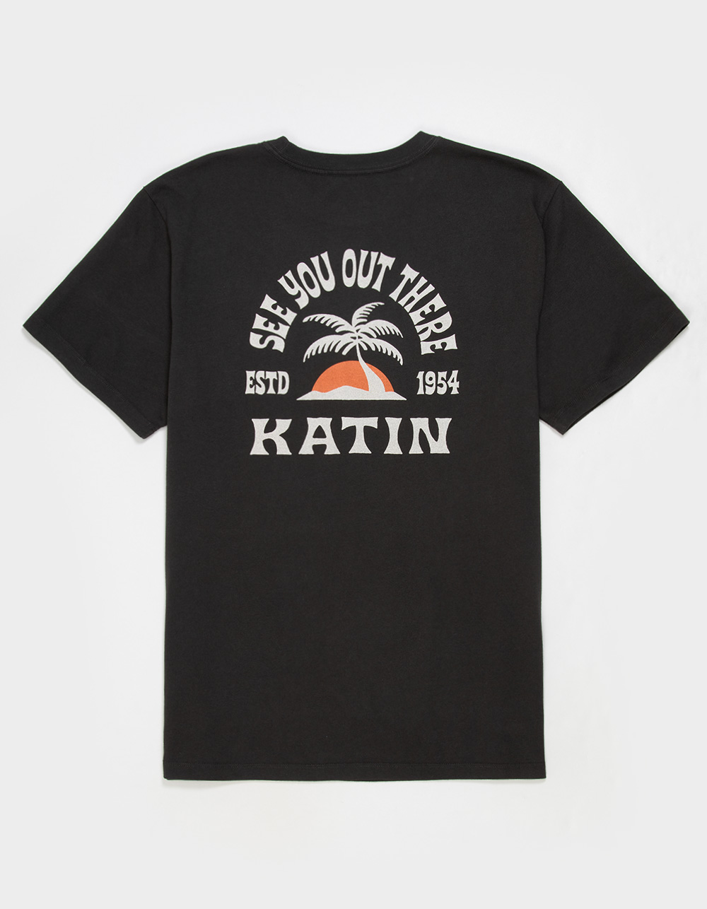KATIN Nosara Mens Tee - WASHED BLACK