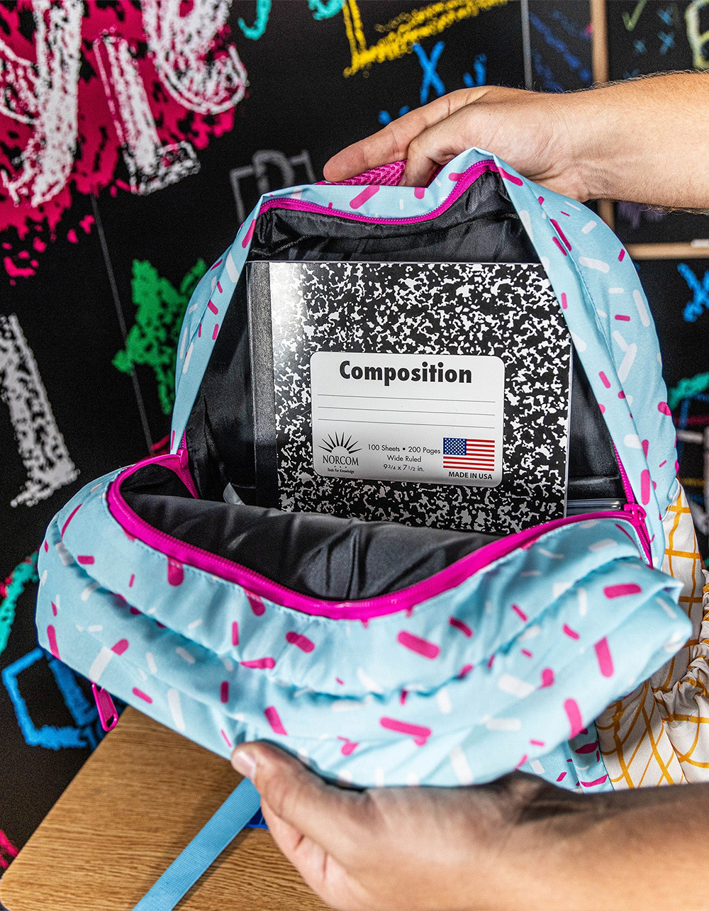 BASEBALL LIFESTYLE 101 Ice Cream Backpack - BLUE COMBO