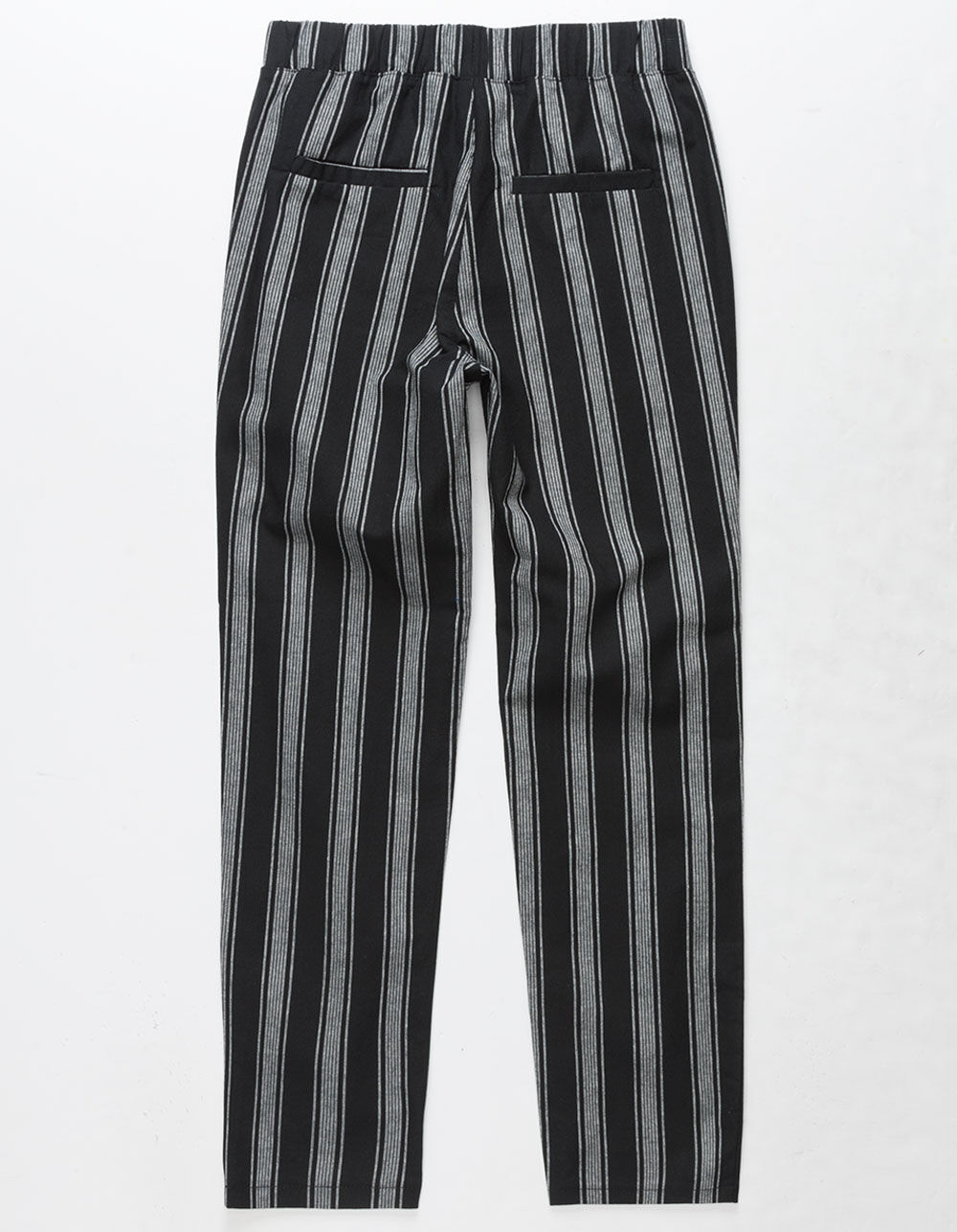 WHITE FAWN Stripe Black & White Girls Crop Pants - BLK/WHT | Tillys