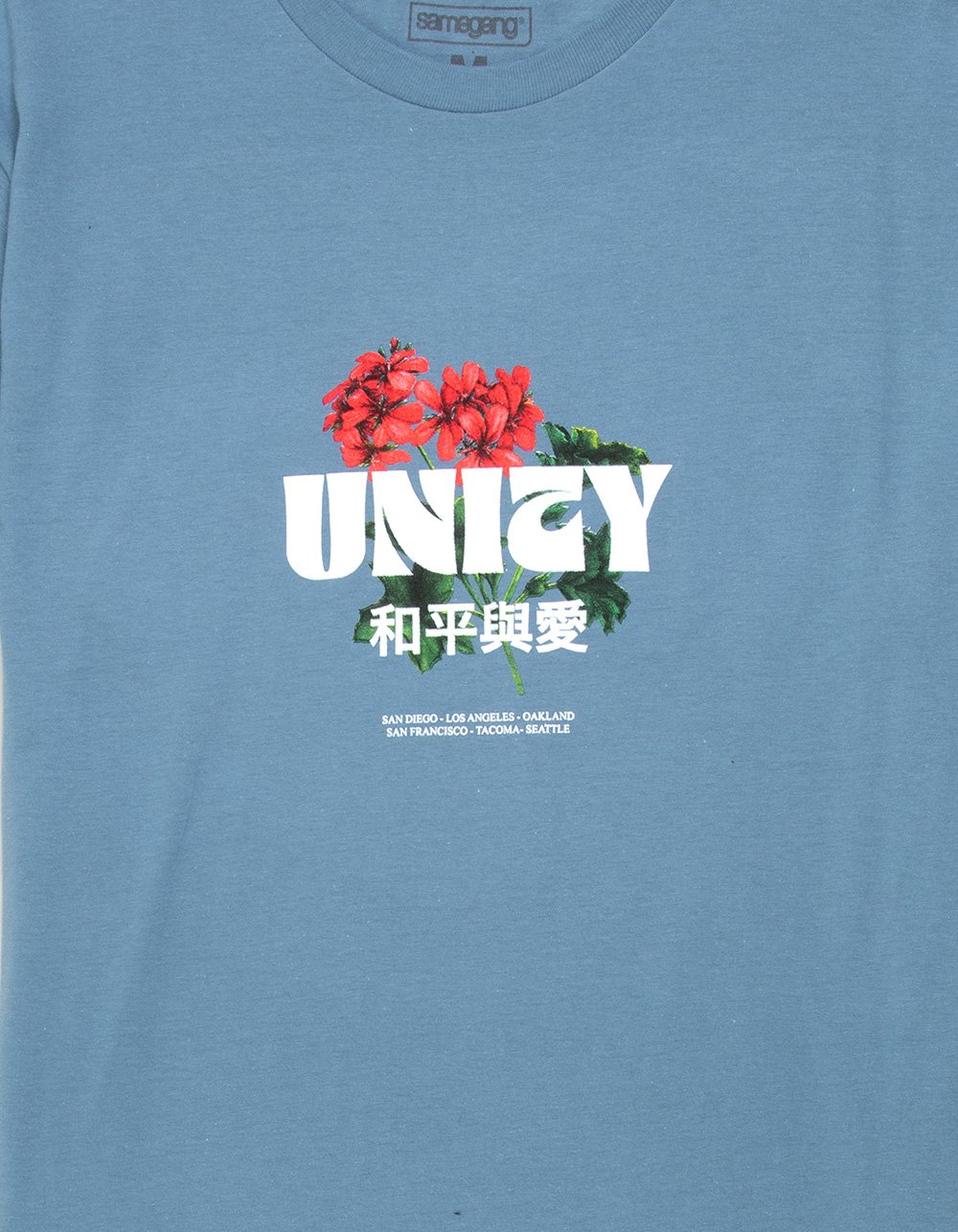 SAME GANG Unity Mens Tee - BLUE