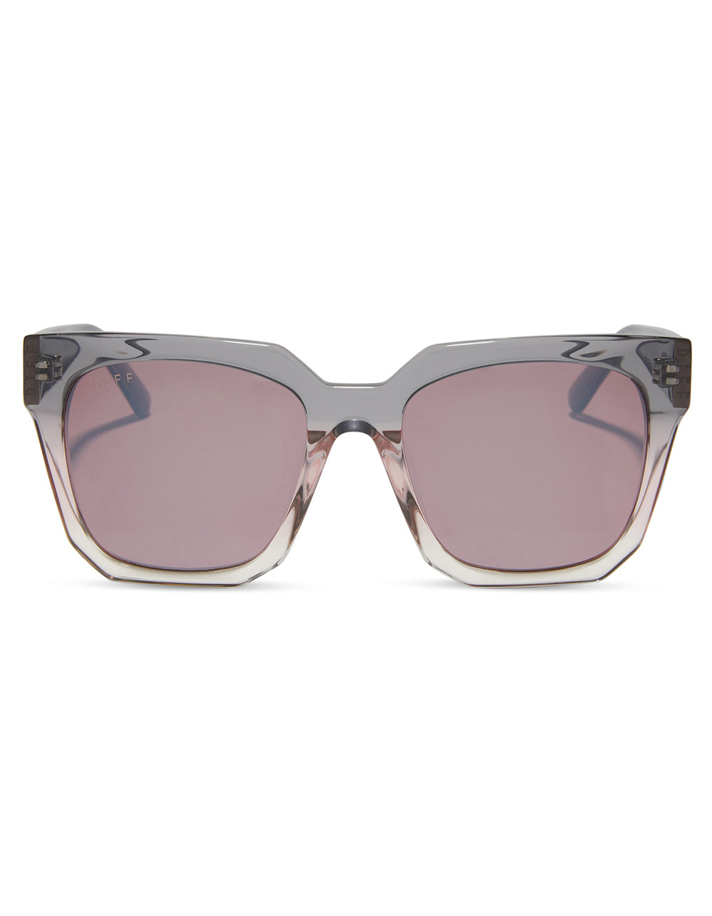 DIFF EYEWEAR Ariana II Sunglasses - BLK/SMOKE