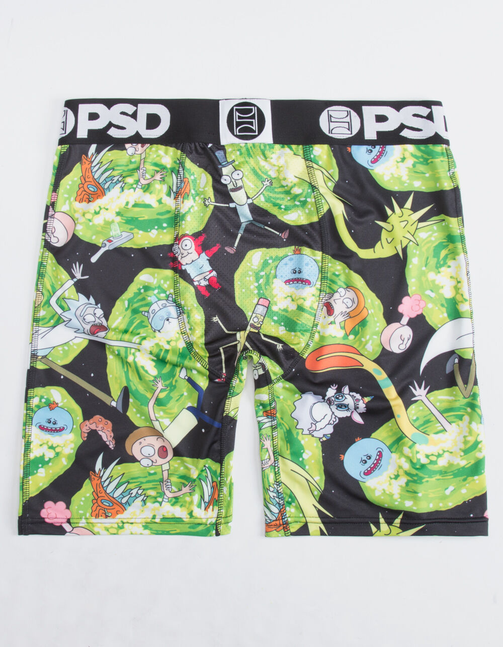 PSD Rick And Morty Mens Boxer Briefs BLACK COMBO Tillys