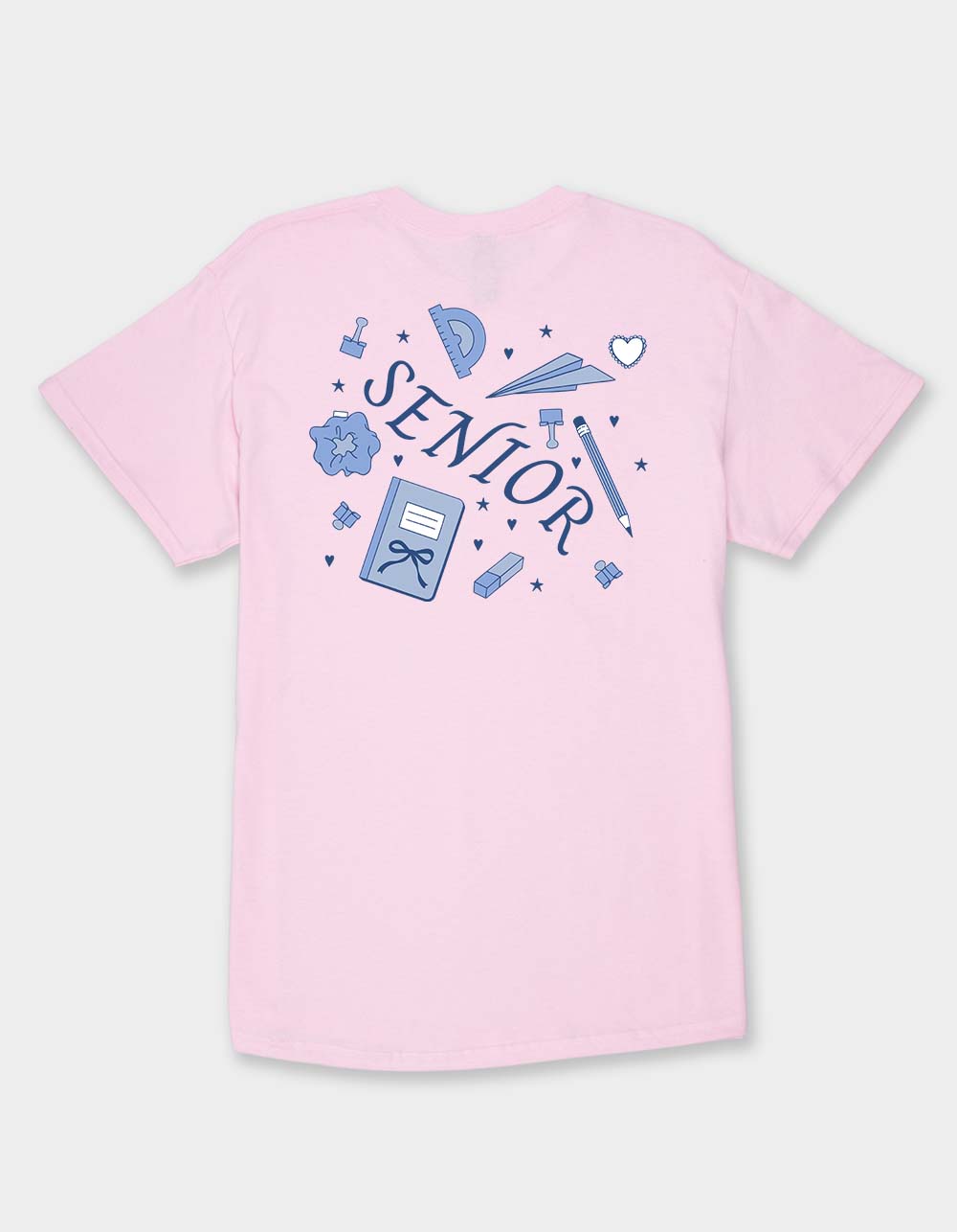 SENIORS Class Of 2026 Icons Unisex Tee - LIGHT PINK