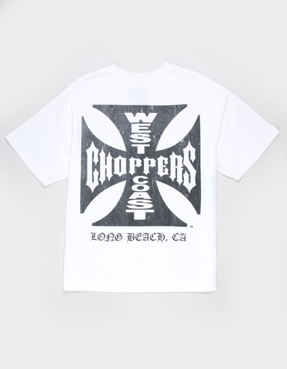 WEST COAST CHOPPERS Core Logo Mens Boxy Tee - WHITE - S | Tillys