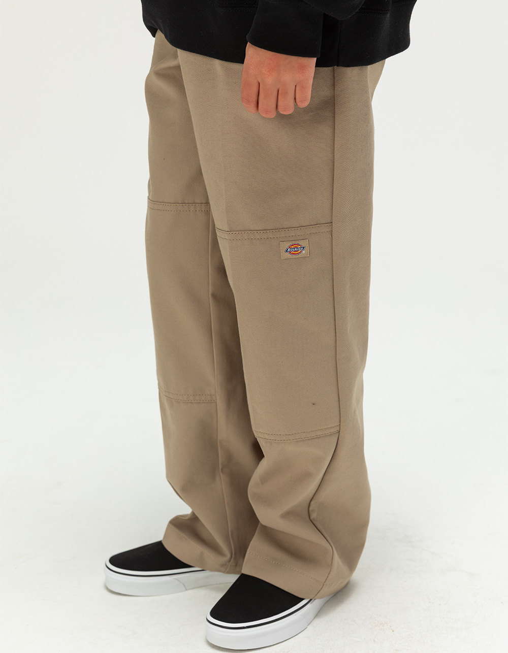 DICKIES Double Knee Boys Pants - KHAKI