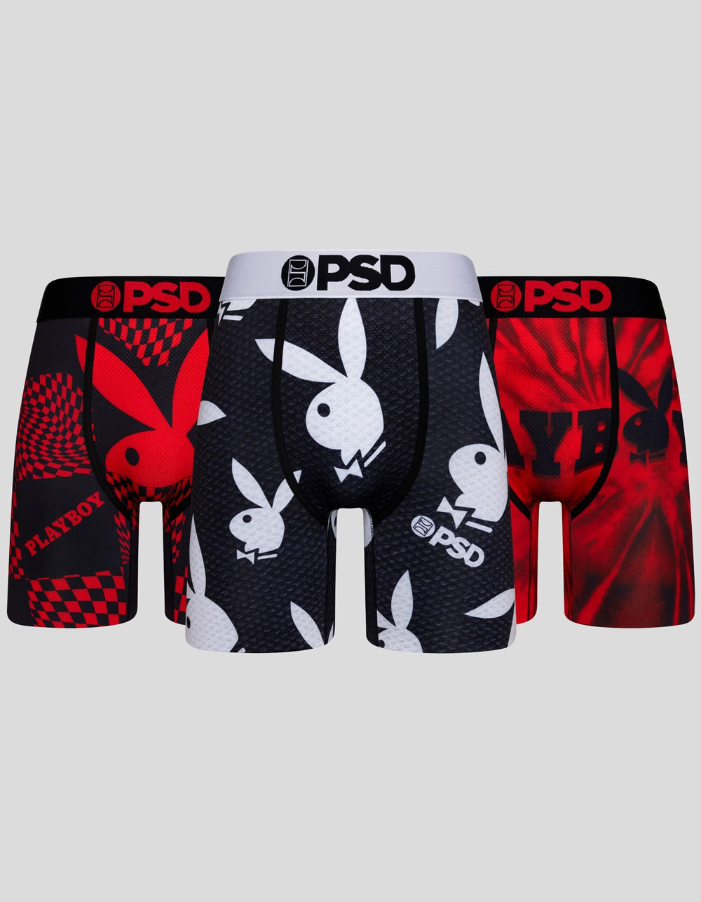 PSD Playboy Kit 3 Pack Mens Boxer Briefs
